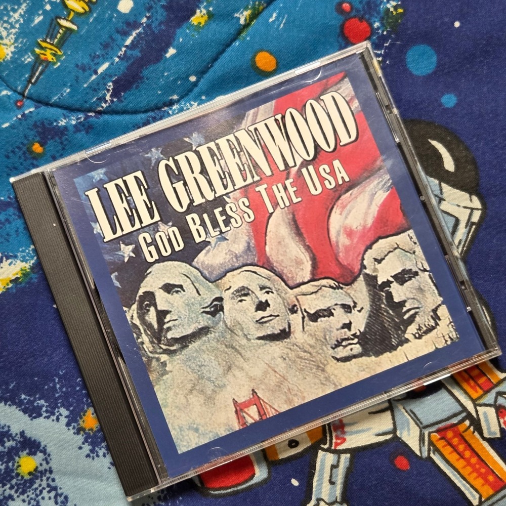 Lee Greenwood God Bless The USA CD 1990 Country MCA